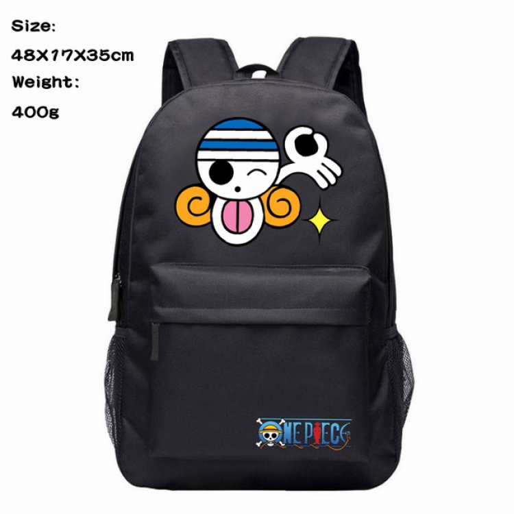 One Piece Nami Anime 600D Canvas Backpack 48X17X35CM 400G
