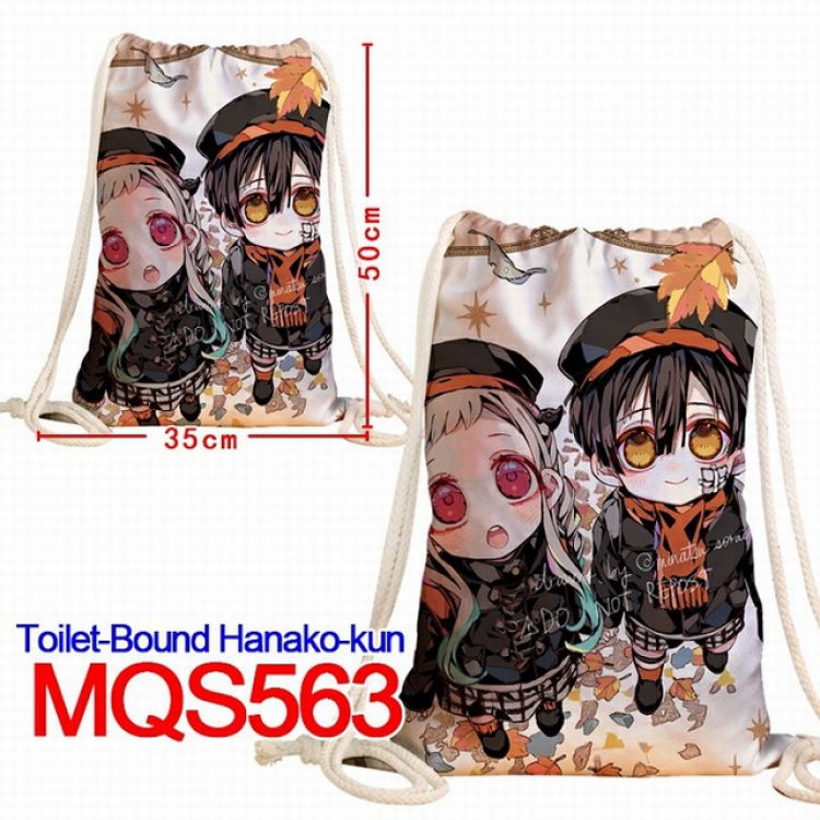 Toilet-Bound Hanako-kun Double-sided Full color Handbag Pocket 35X50CM MQS563