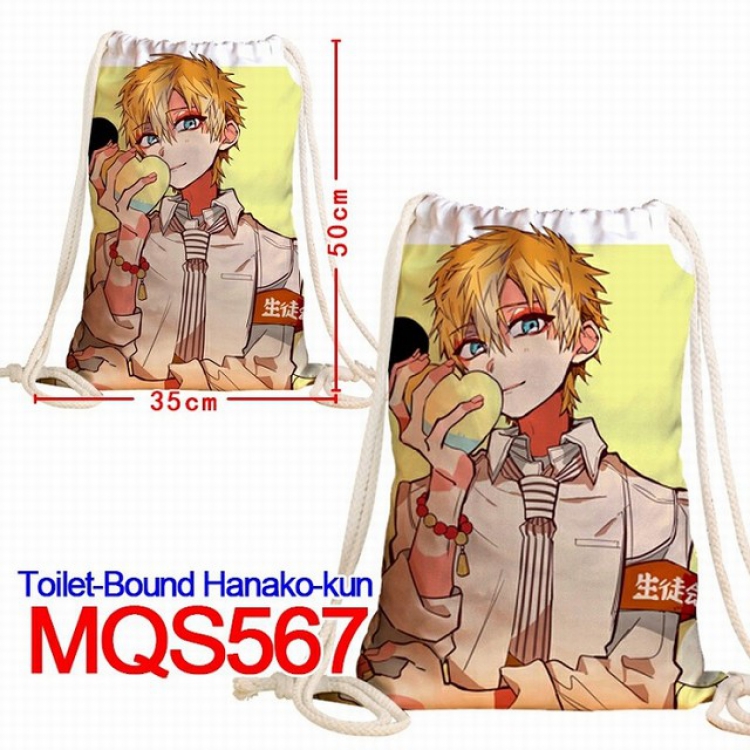 Toilet-Bound Hanako-kun Double-sided Full color Handbag Pocket 35X50CM MQS567