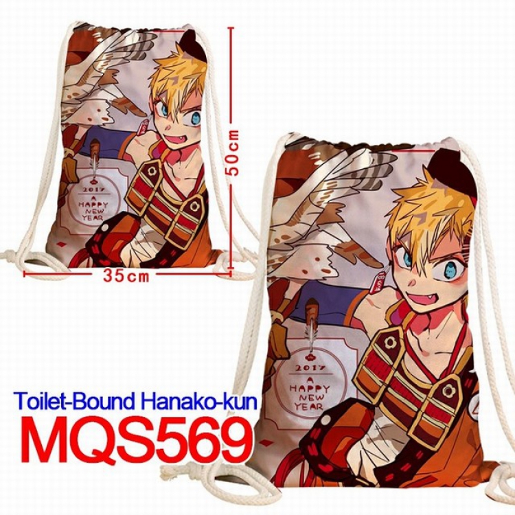 Toilet-Bound Hanako-kun Double-sided Full color Handbag Pocket 35X50CM MQS569
