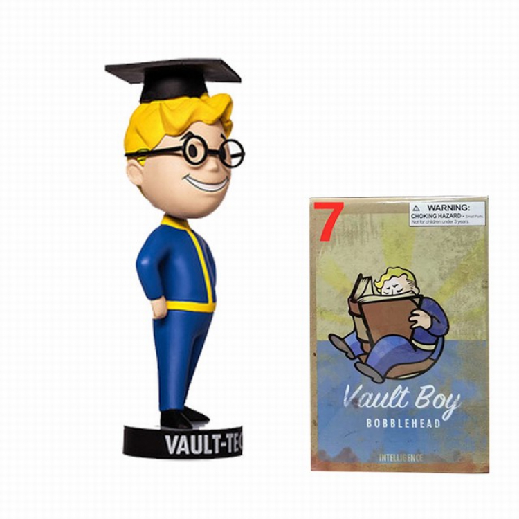 Fallout 4 1 generations Boxed Shake head Figure Decoration 13-15CM a box of 144 No.7