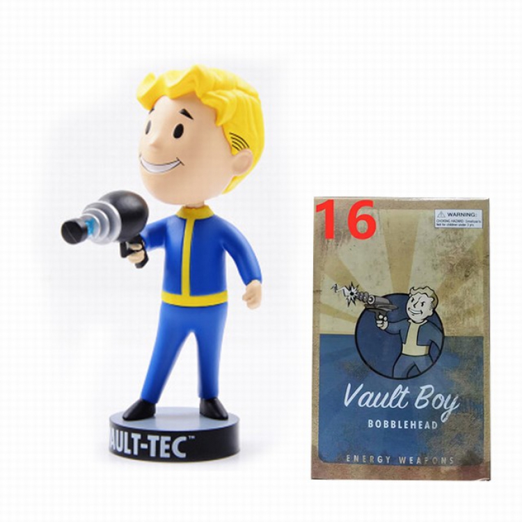 Fallout 4 3 generations Boxed Shake head Figure Decoration 13-15CM a box of 120 No.16