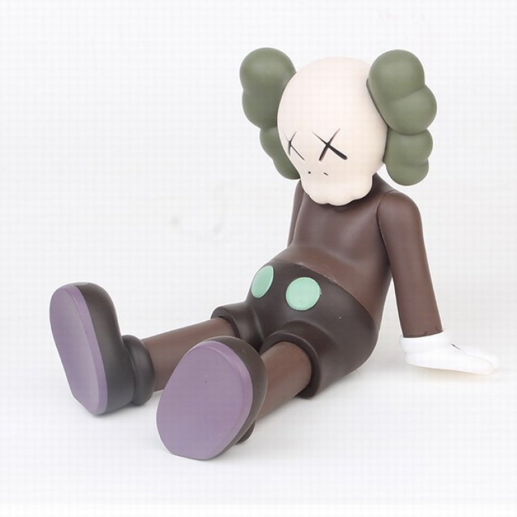 KAWS brown Bagged Figure Decoration Model 14CM 0.19KG box of 70