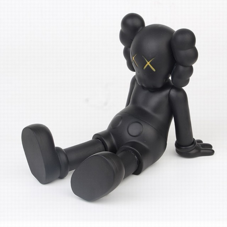 KAWS black Bagged Figure Decoration Model 14CM 0.19KG box of 70