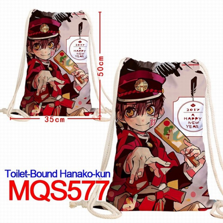 Toilet-Bound Hanako-kun Double-sided Full color Handbag Pocket 35X50CM MQS577