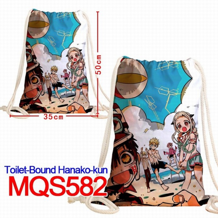 Toilet-Bound Hanako-kun Double-sided Full color Handbag Pocket 35X50CM MQS582