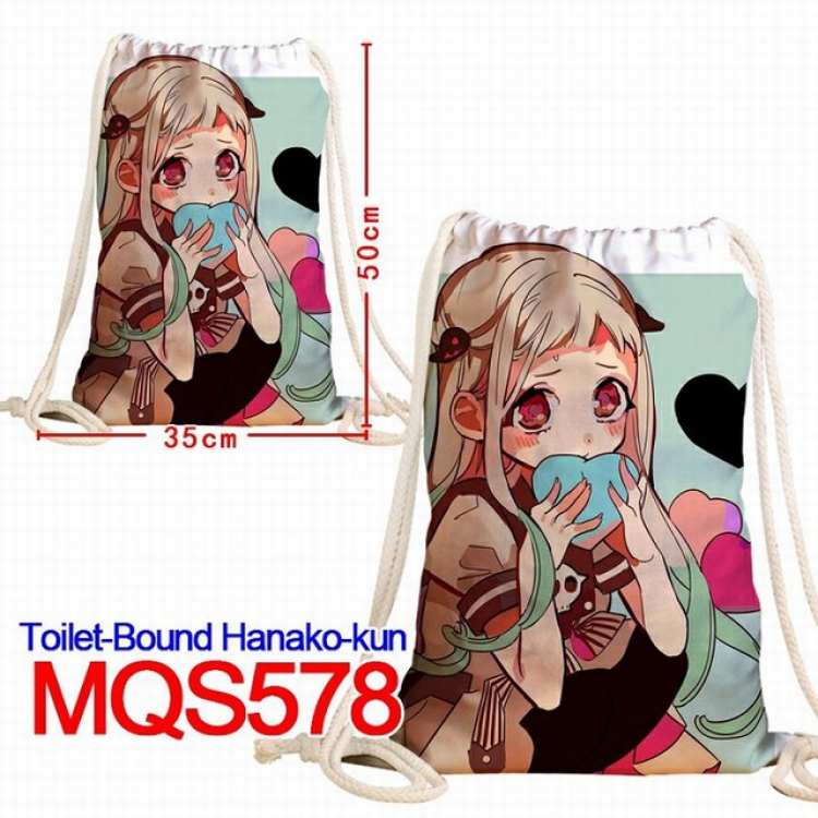 Toilet-Bound Hanako-kun Double-sided Full color Handbag Pocket 35X50CM MQS578