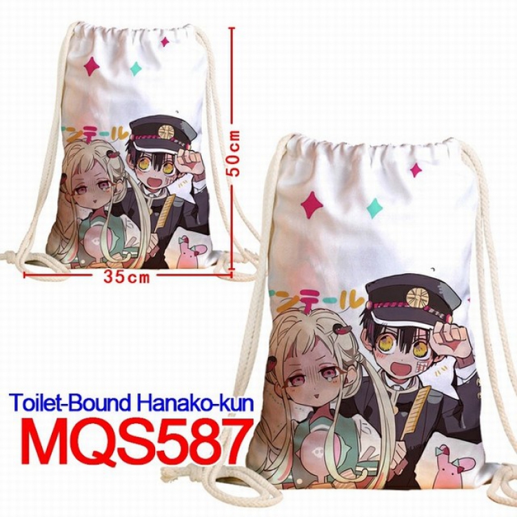 Toilet-Bound Hanako-kun Double-sided Full color Handbag Pocket 35X50CM MQS587