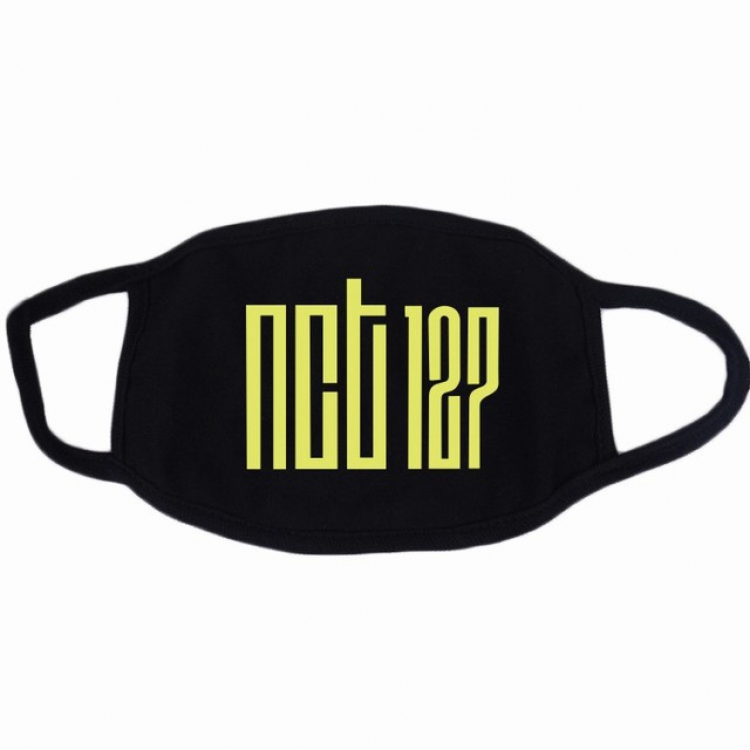 NCT127 Color printing dustproof and breathable cotton masks a set price for 10 pcs