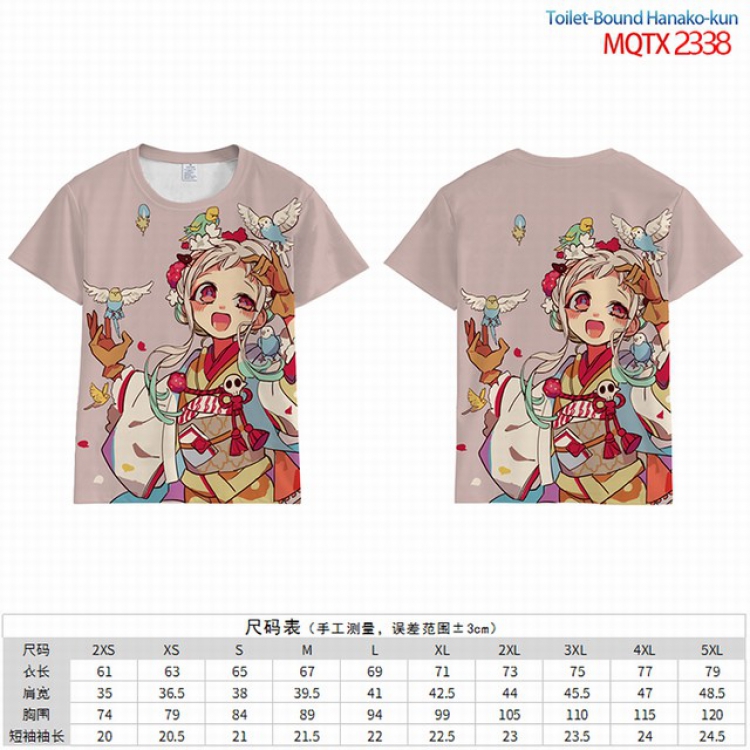 Toilet-Bound Hanako-kun Full color short sleeve t-shirt 9 sizes from 2XS to 4XL MQTO-2338