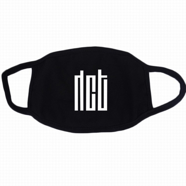 NCT127 white printed cotton masks a set price for 10 pcs