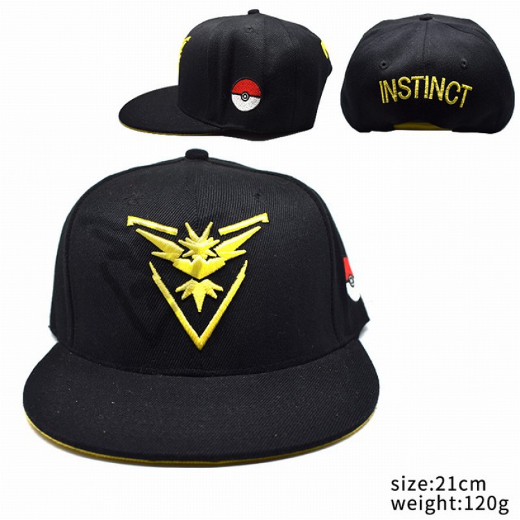 Pokemon Pikachu Black Baseball cap Hat