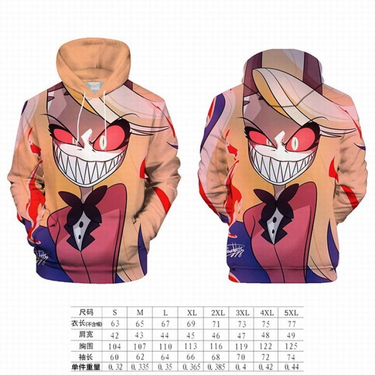 Hazbin Hotel rabbit Round neck pullover hat sweater S M L XL XXL XXXL XXXXL XXXXXL preorder 3 days price for 2 pcs