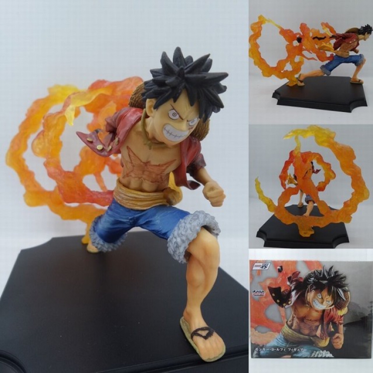 One Piece Luffy Boxed Figure Decoration Model High about 15CM 600G a box of 30