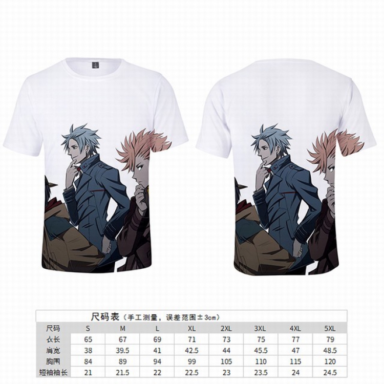 Idinvaded gray Full color printed short-sleeved T-shirt 8 sizes from S to 5XL price for 2 pcs