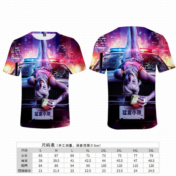 Birds of Prey Full color printed short-sleeved T-shirt 8 sizes from S to 5XL price for 2 pcs