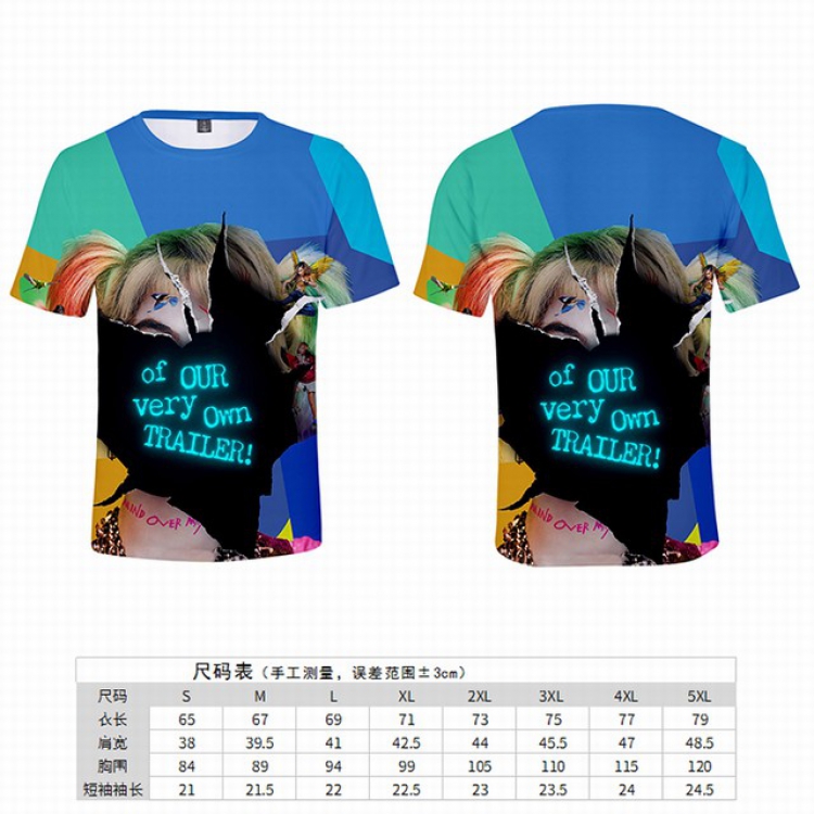 Birds of Prey Full color printed short-sleeved T-shirt 8 sizes from S to 5XL price for 2 pcs