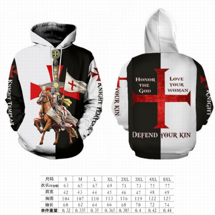 Templar Order Round neck pullover hat sweater S M L XL XXL XXXL XXXXL XXXXXL preorder 3 days price for 2 pcs