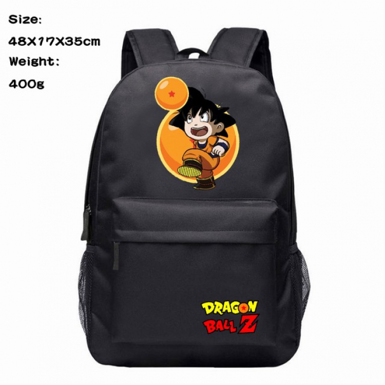 Dragon Ball Kakarotto Anime 600D Canvas Backpack 48X17X35CM 400G