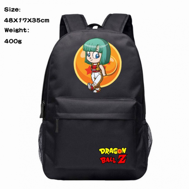 Dragon Ball Bulla Anime 600D Canvas Backpack 48X17X35CM 400G