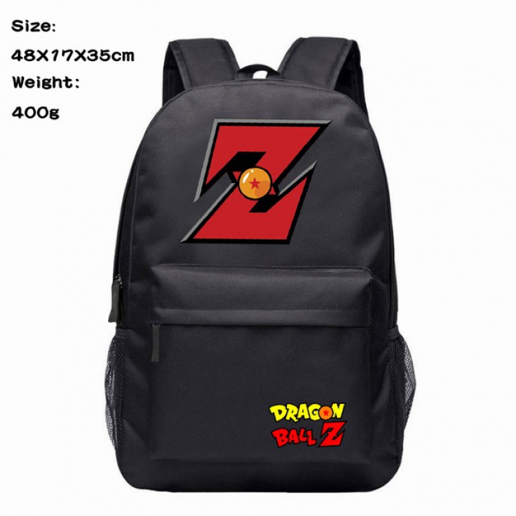 Dragon Ball Anime 600D Canvas Backpack 48X17X35CM 400G