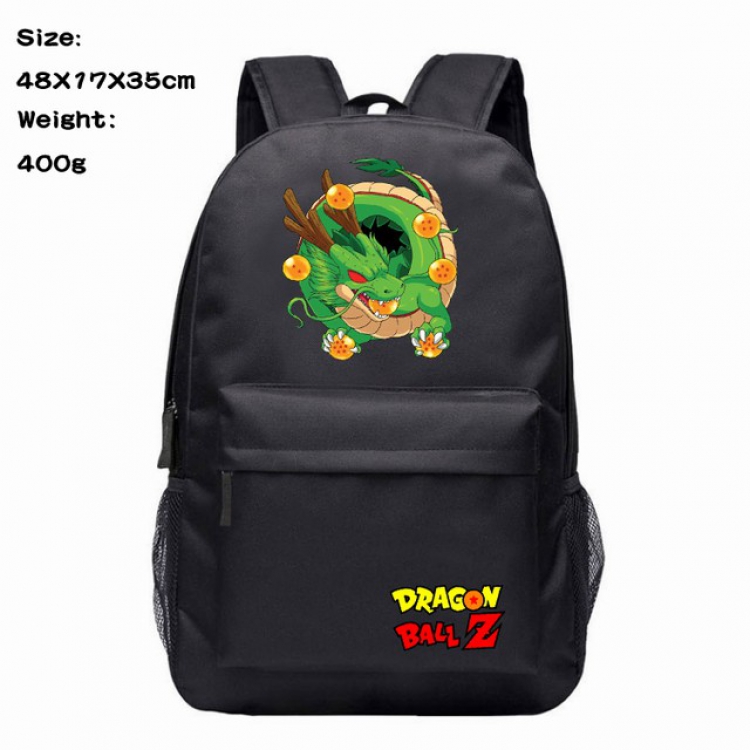 Dragon Ball Shenron Anime 600D Canvas Backpack 48X17X35CM 400G