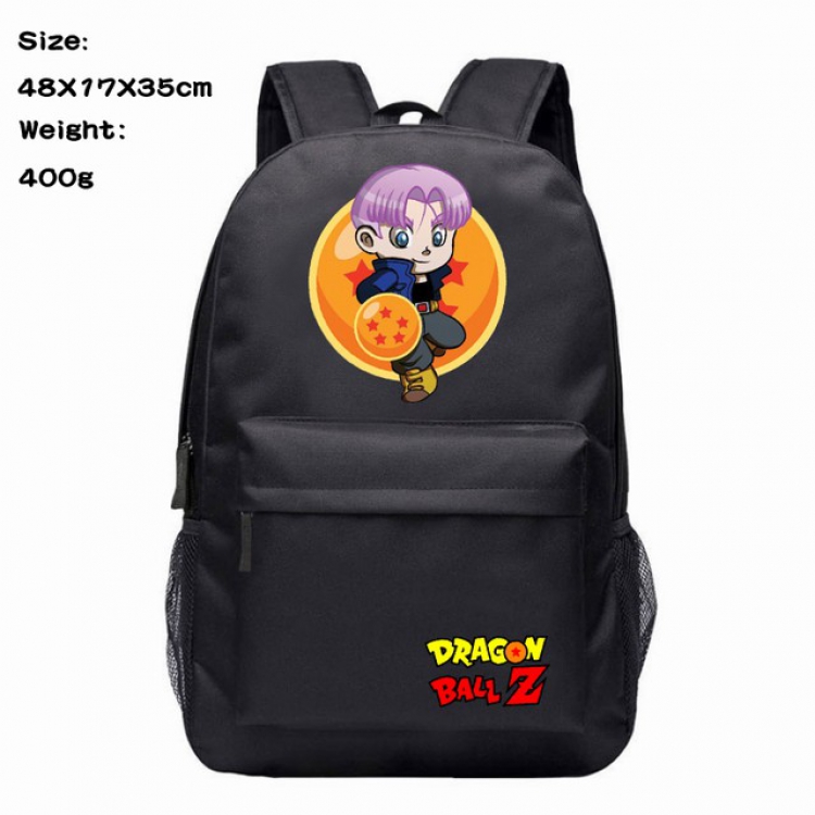 Dragon Ball Torankusu Anime 600D Canvas Backpack 48X17X35CM 400G