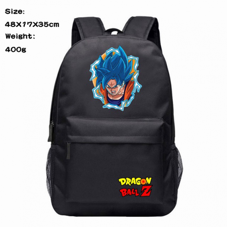 Dragon Ball Son Goku  Anime 600D Canvas Backpack 48X17X35CM 400G