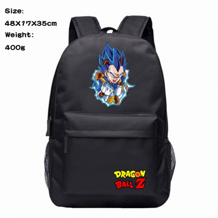 Dragon Ball Vegeta IV Anime 600D Canvas Backpack 48X17X35CM 400G