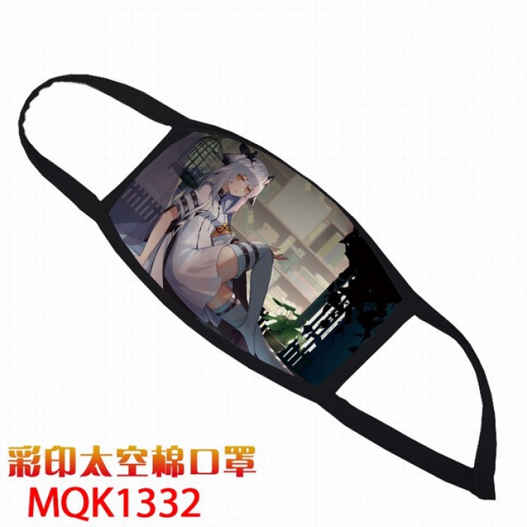 Arknights Color printing Space cotton Masks price for 5 pcs MQK1332