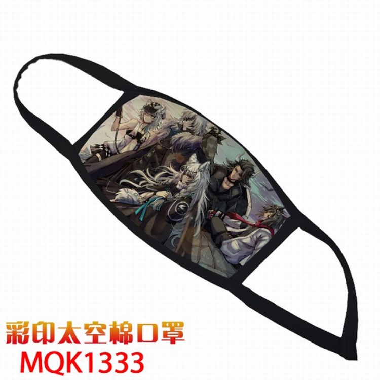 Arknights Color printing Space cotton Masks price for 5 pcs MQK1333