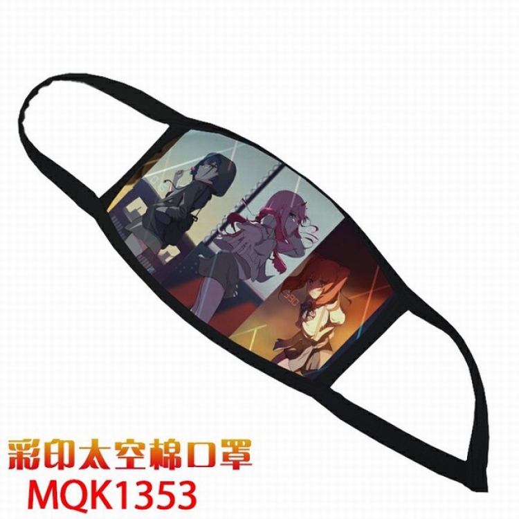 DARLING in the FRANKXX Color printing Space cotton Masks price for 5 pcs MQK1353