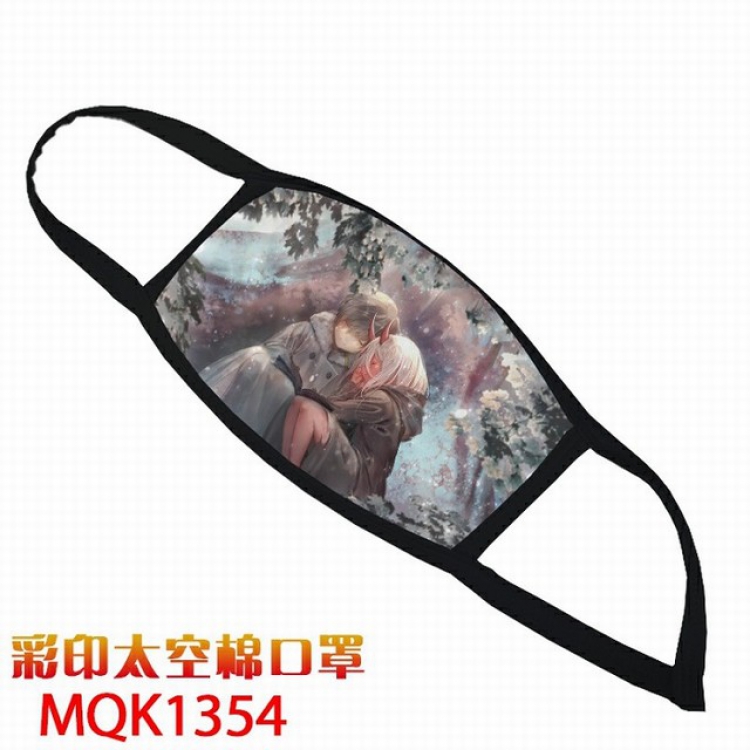DARLING in the FRANKXX Color printing Space cotton Masks price for 5 pcs MQK1354