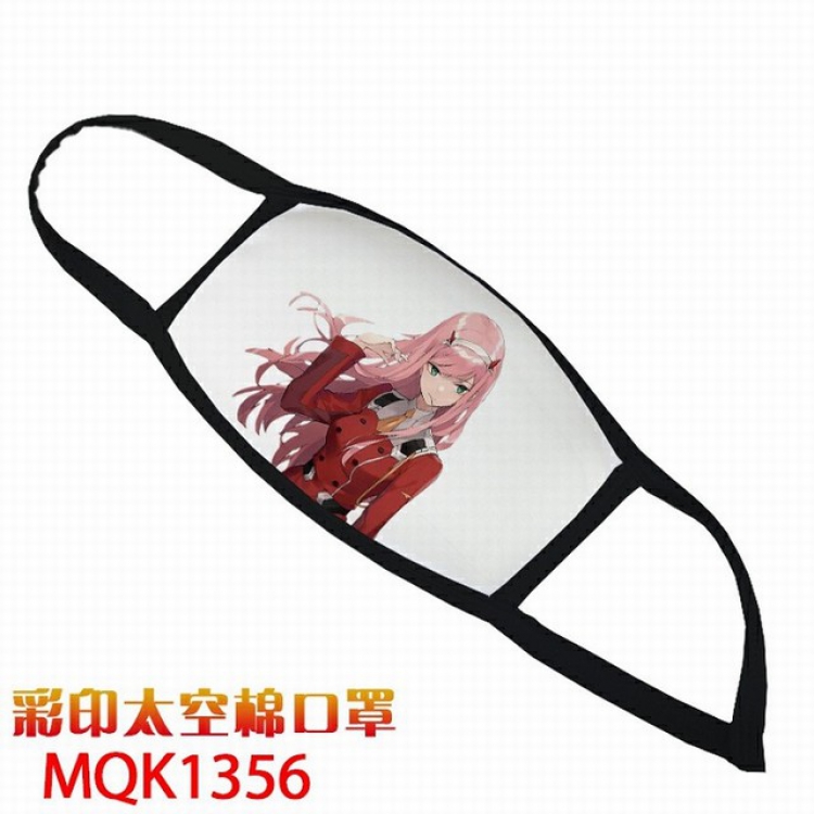 DARLING in the FRANKXX Color printing Space cotton Masks price for 5 pcs MQK1256