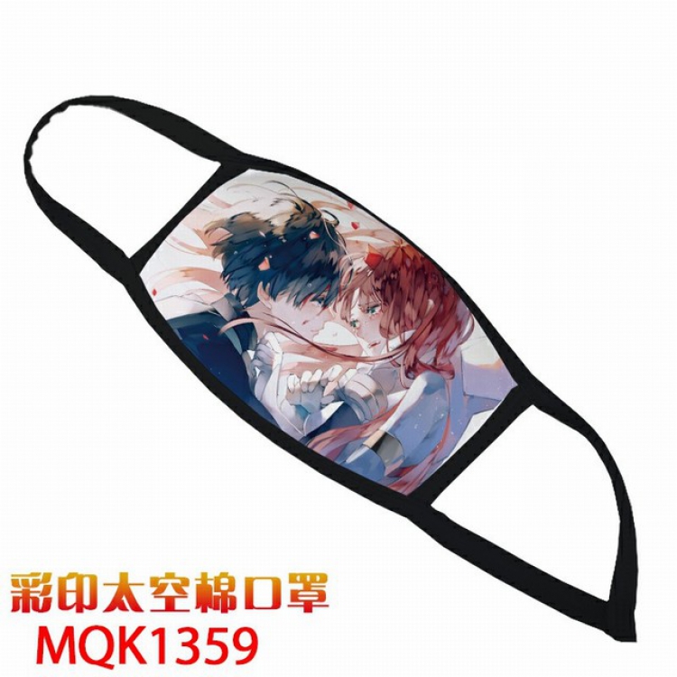 DARLING in the FRANKXX Color printing Space cotton Masks price for 5 pcs MQK1359