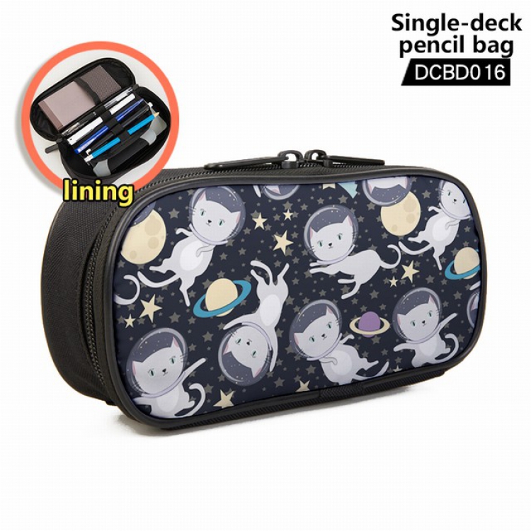 Cat Anime single layer waterproof pen case 25X7X12CM -DCBD016