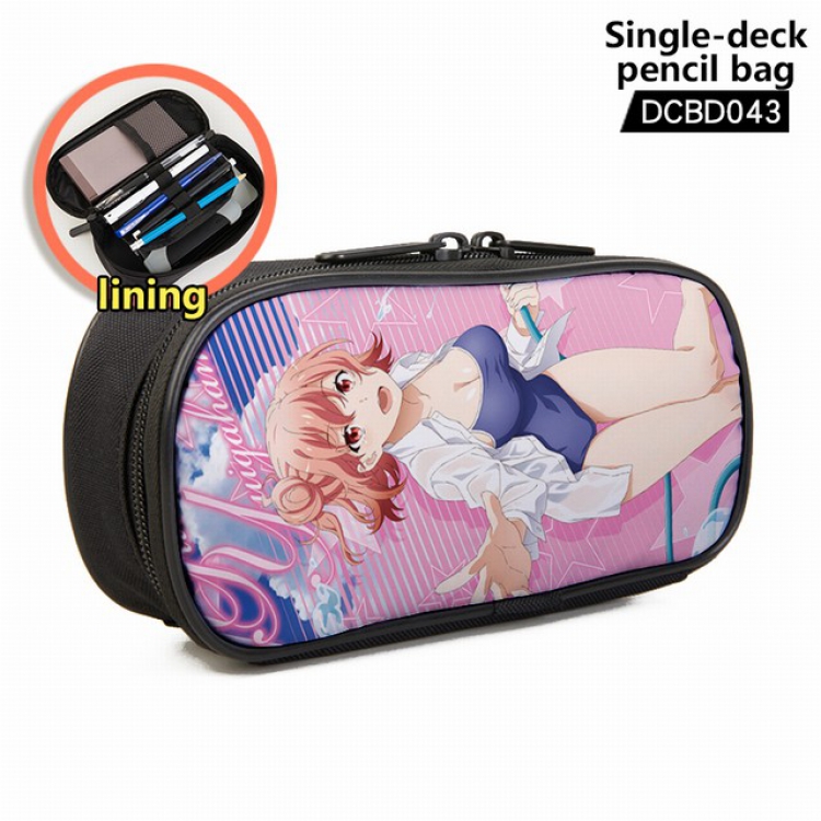 Yahari ore no seishun rabu kome wa machigatte iru Anime single layer waterproof pen case 25X7X12CM -DCBD043