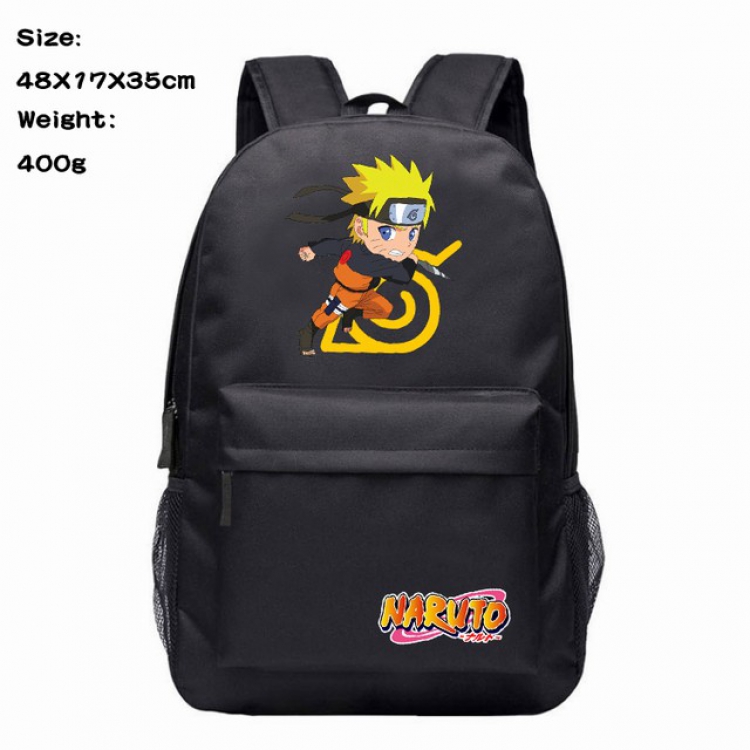 Naruto Uzumaki Naruto Anime 600D Canvas Backpack 48X17X35CM 400G