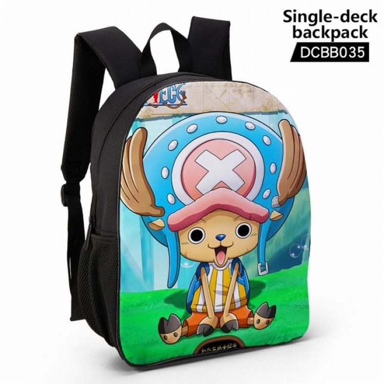 DCBB035-One Piece Anime waterproof single-deck backpack 28.5X13X37CM