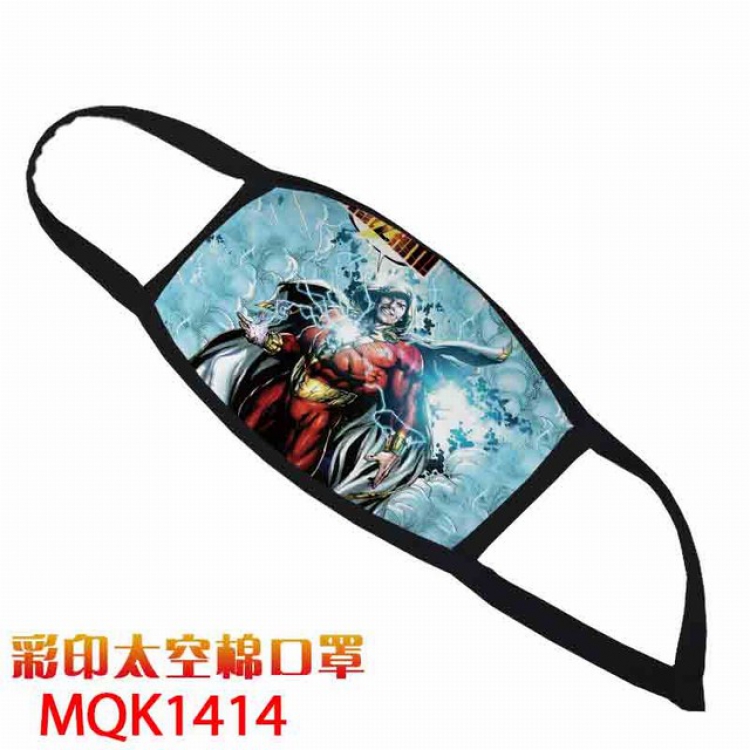 Aquaman Color printing Space cotton Masks price for 5 pcs MQK1414
