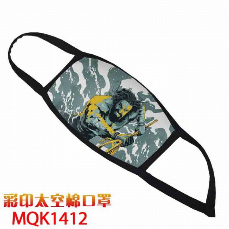 Aquaman Color printing Space cotton Masks price for 5 pcs MQK1412