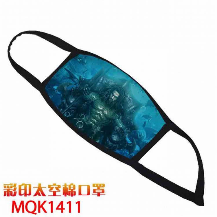 Aquaman Color printing Space cotton Masks price for 5 pcs MQK1411