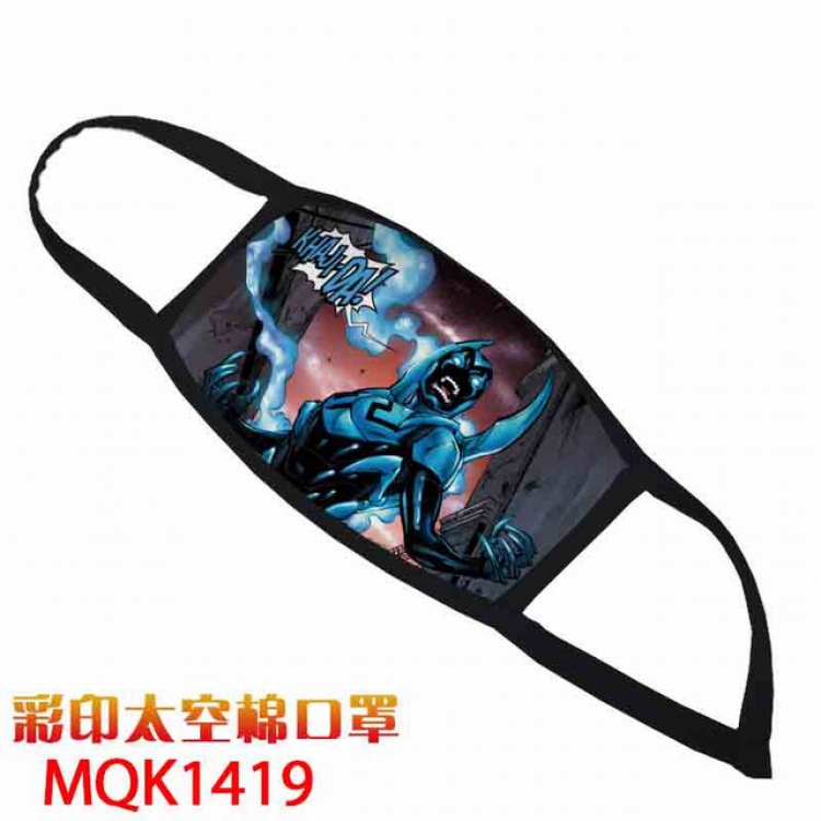 Blue Beele Color printing Space cotton Masks price for 5 pcs MQK1419