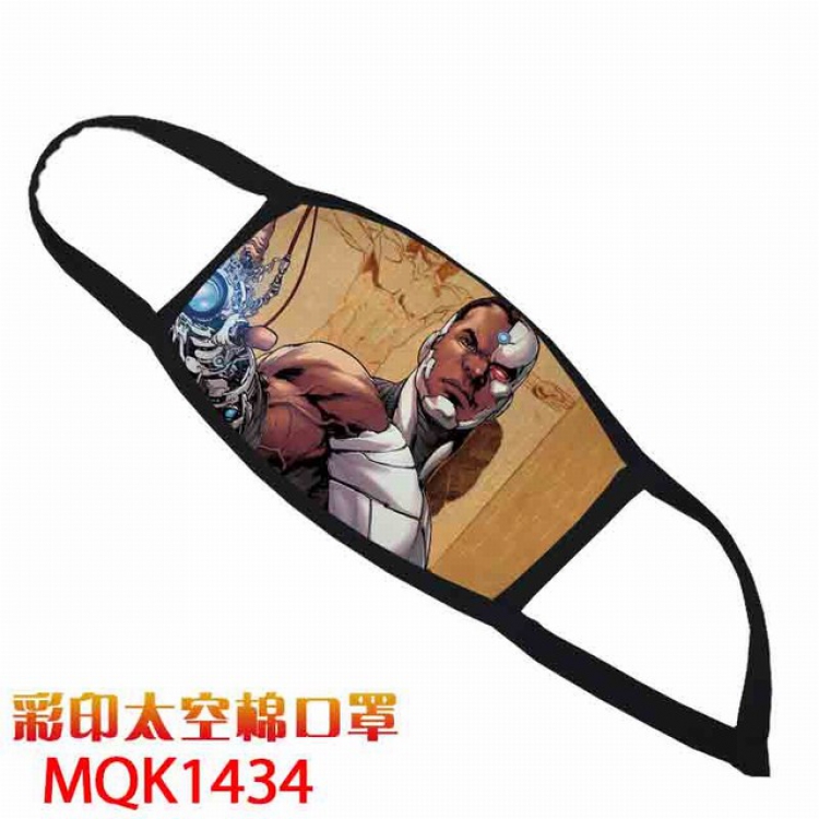 Cyborg Color printing Space cotton Masks price for 5 pcs MQK1434