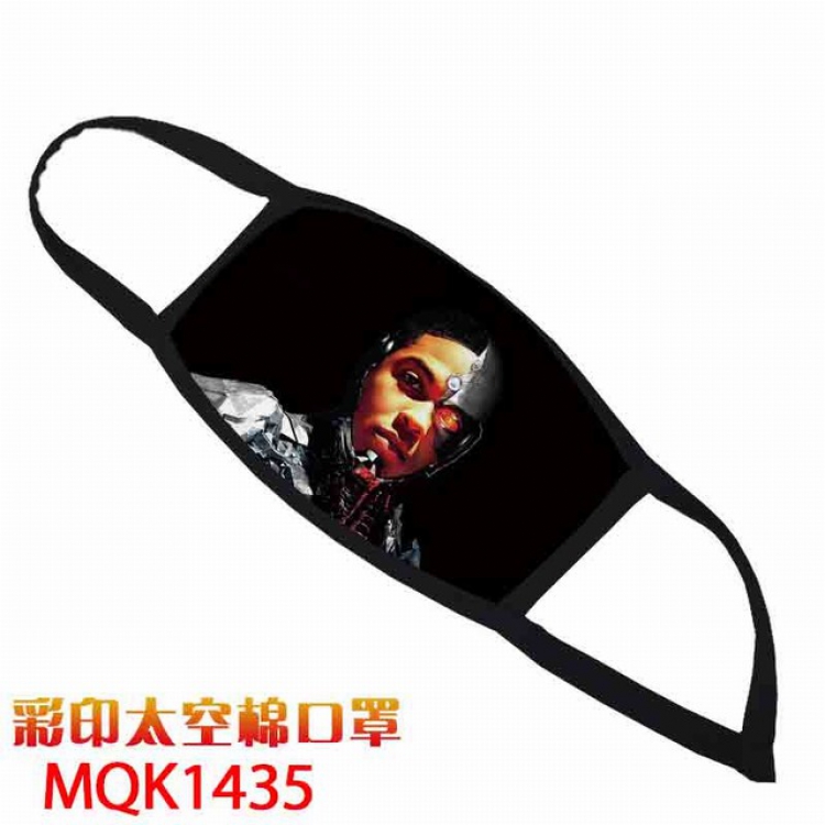 Cyborg Color printing Space cotton Masks price for 5 pcs MQK1435