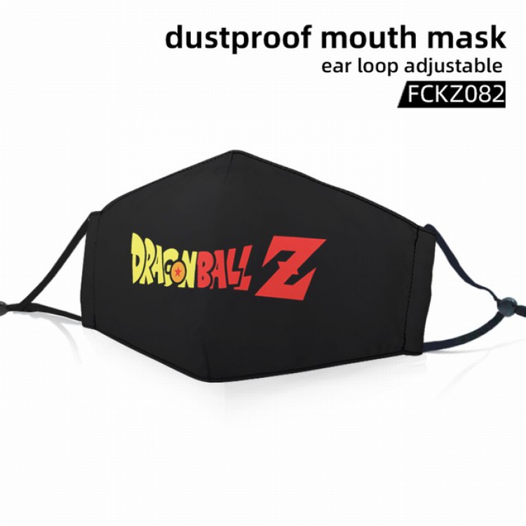 FCKZ082-Dustproof mouth mask ear loop adijustable a set price for 5 pcs