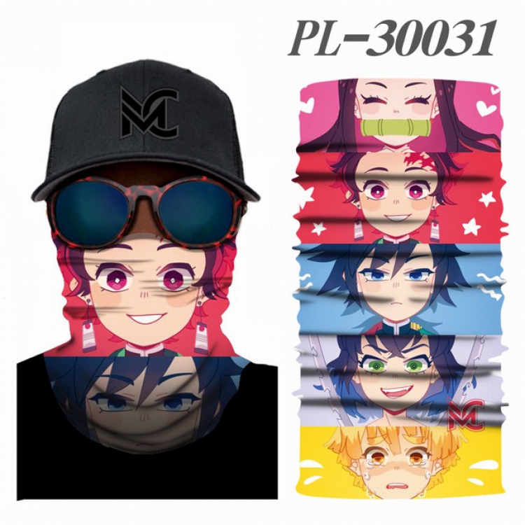 Demon Slayer Kimets Anime magic towel a set price for 5 pcs PL-30031A