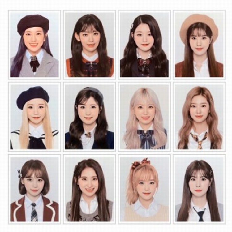 IZONE ID photo card photo card a set of 12  price for 5 sets