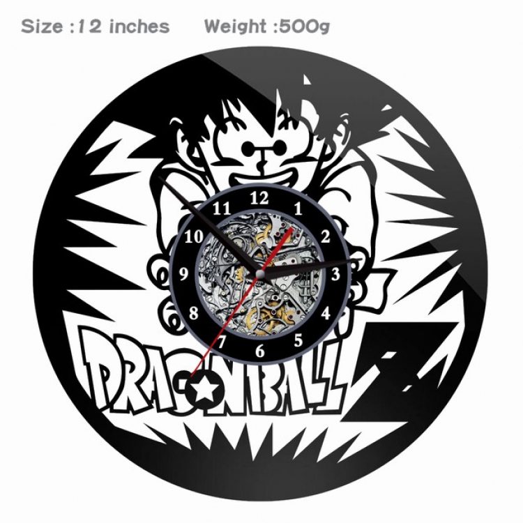 006-Dragon Ball Creative painting wall clocks and clocks PVC material No battery