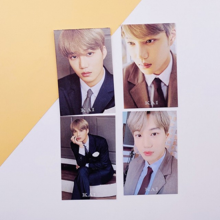 EXO Random Card Photo Small Card 5.4X8.4CM 5G a set of 4 price for 10 sets